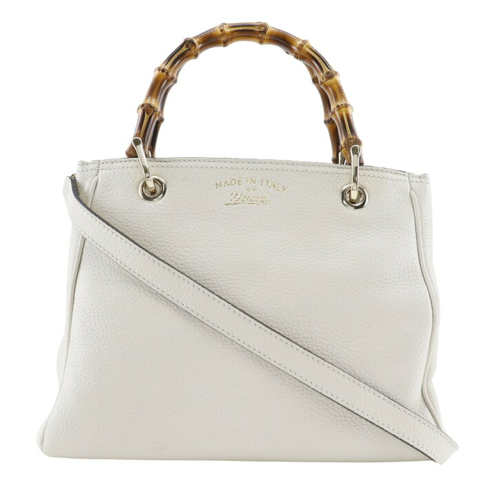 楽天市場】グッチ GUCCI バンブー ハンドバッグ 2WAYショルダー 336032 
