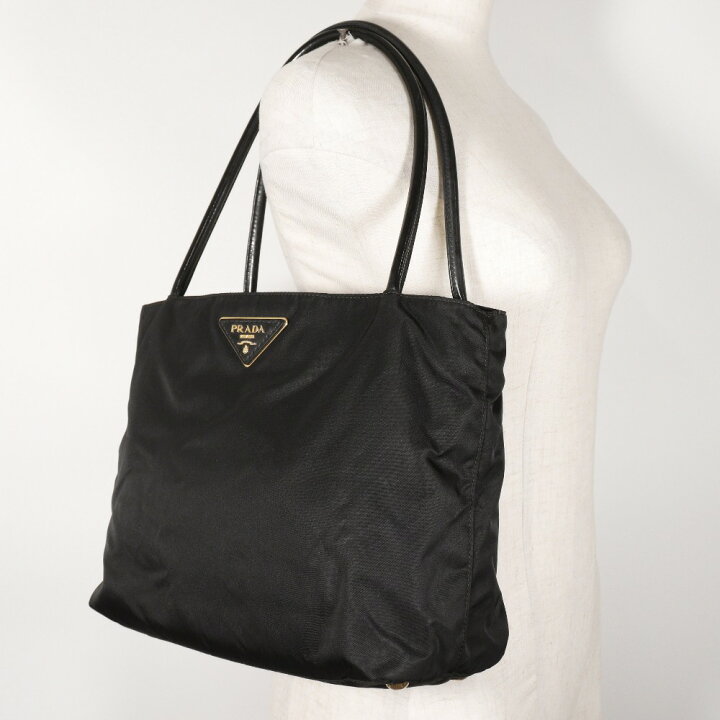 楽天市場】プラダ PRADA トートバッグ ナイロン×エナメル イタリア製  