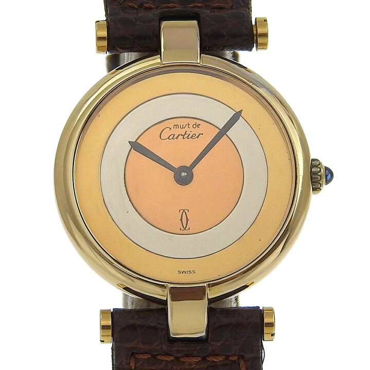 楽天市場】カルティエ CARTIER マスト ヴァンドーム 腕時計 84977113  