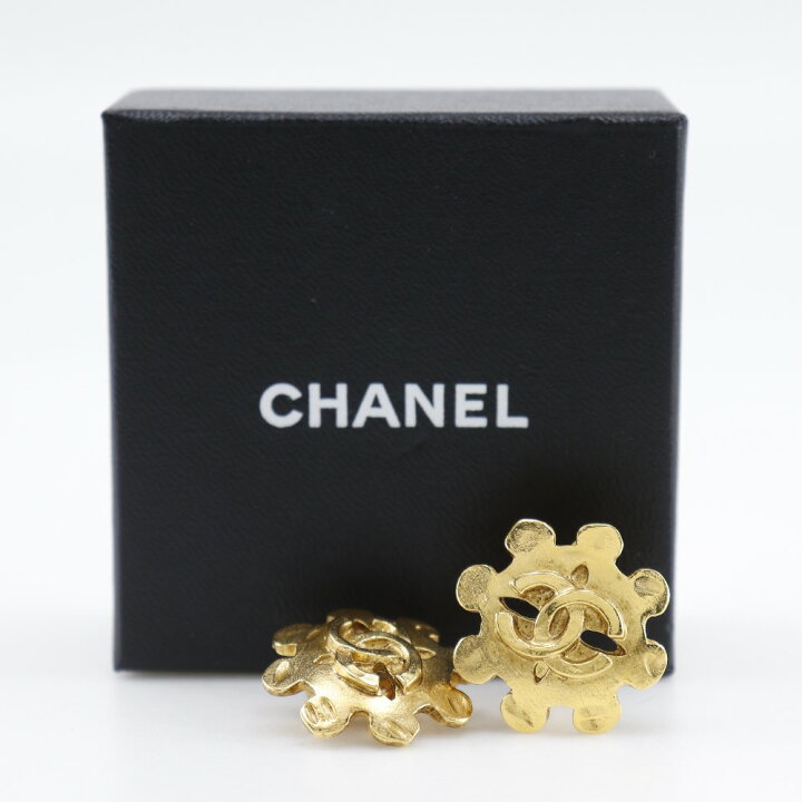 楽天市場】シャネル CHANEL ココマーク イヤリング ヴィンテージ 