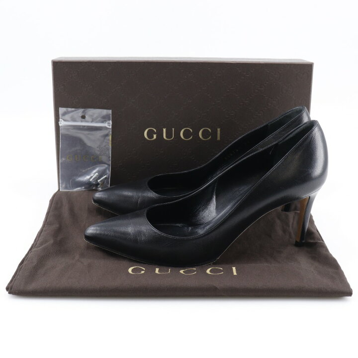 楽天市場】グッチ GUCCI ポインテッドトゥ パンプス 338724 カーフ 