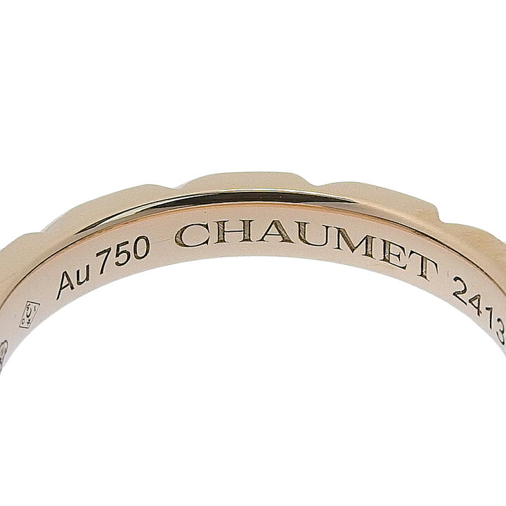楽天市場】ショーメ Chaumet トルサード 5.5号 リング・指輪 8Pダイヤ  