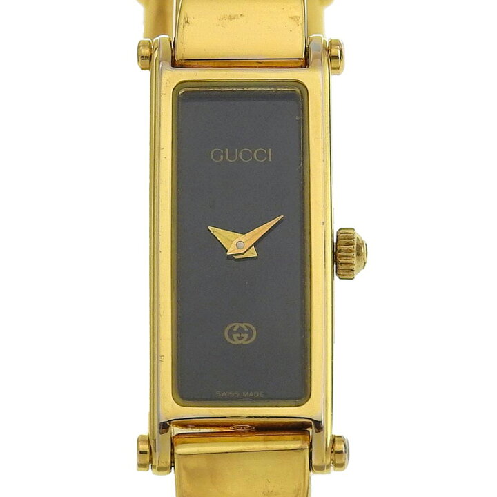 楽天市場】グッチ GUCCI 腕時計 1500L 金メッキ スイス製 ゴールド 
