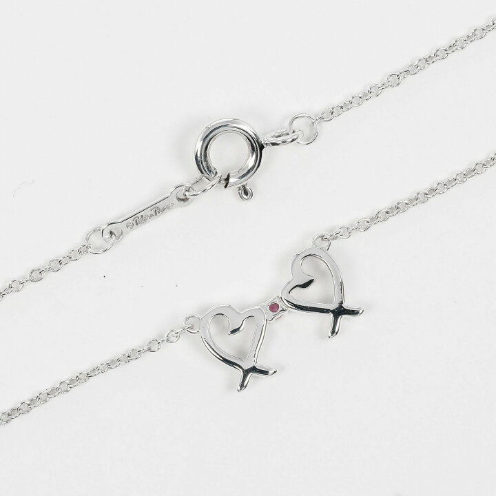 楽天市場】ティファニー TIFFANY&Co. ダブル ラビングハート 