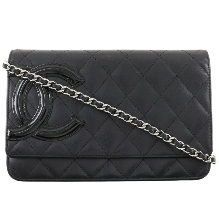 楽天市場】シャネル CHANEL チェーンウォレット 長財布 カンボンライン  