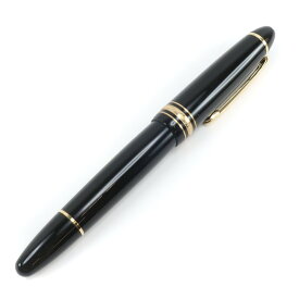 モンブラン MONTBLANC マイスターシュテュック 万年筆 ペン先14K OM(傾斜付中字) No.146 樹脂系 Meisterstück _【中古】A-ランク