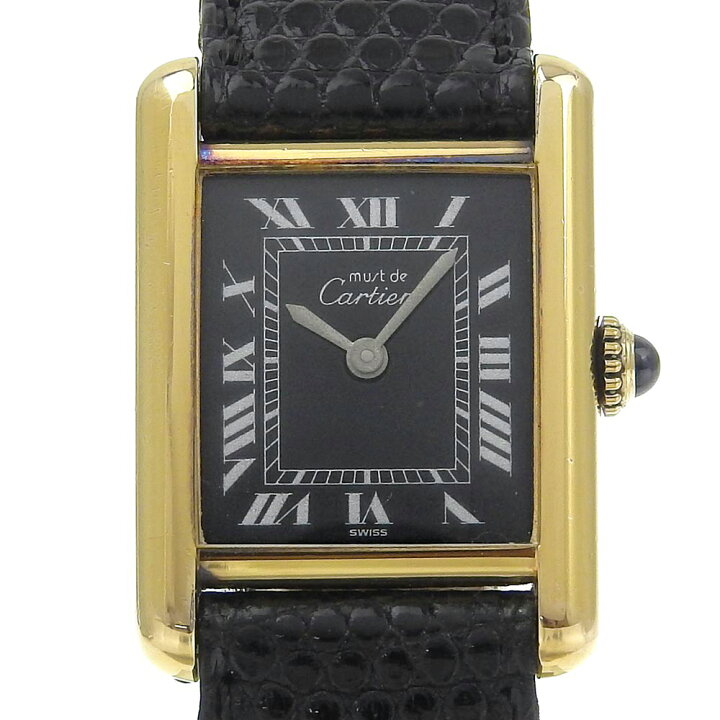 楽天市場】カルティエ CARTIER マストタンク 腕時計 シルバー925×型 