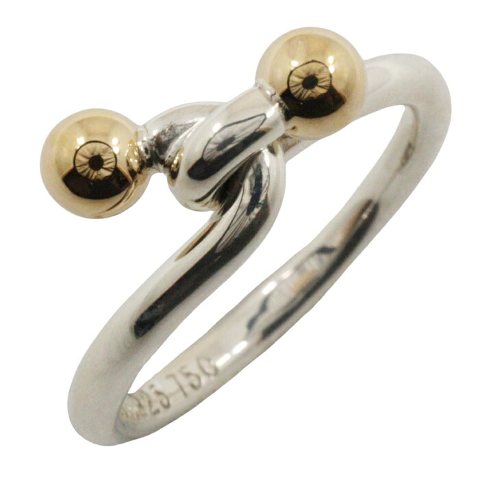 楽天市場】ティファニー TIFFANY&Co. フック＆アイ 7.5号 リング・指輪 