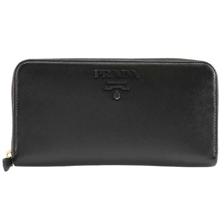 楽天市場】プラダ PRADA ラウンドファスナー 長財布 1ML506  