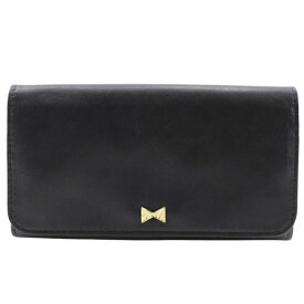 エンディミオン・スプリング Endymion Spring 本革財布 長財布 ブラック マグネットタイプ Genuine Leather Wallet レディース【中古】A+ランク