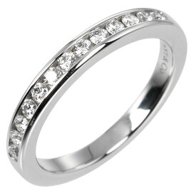 【SALE対象10%OFF】ティファニー TIFFANY&Co. セッティング ハーフサークル 6号 リング 指輪 2.5mmモデル Pt950プラチナ ダイヤモンド 約3.5g【中古】Aランク