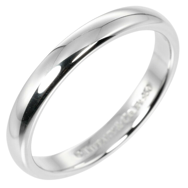 楽天市場】ティファニー TIFFANY&Co. クラシック バンド 14.5号 リング 