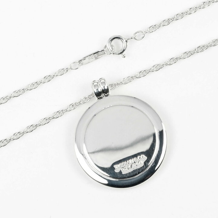 楽天市場】ティファニー TIFFANY&Co. T&C コイン ネックレス シルバー 