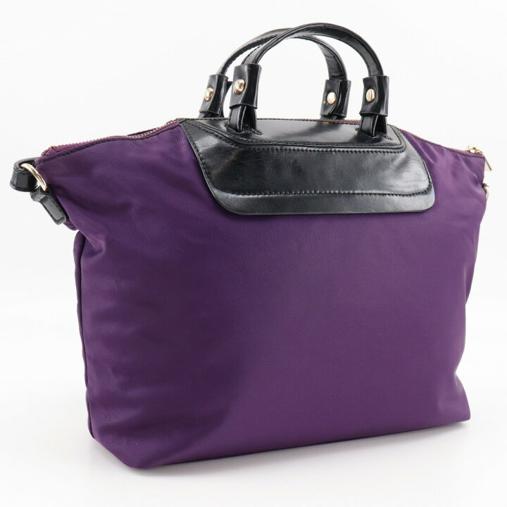 楽天市場】フルラ Furla 2WAYショルダー ハンドバッグ ナイロン 紫 