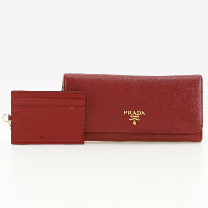 楽天市場】プラダ PRADA ヴィッテロダイノ 長財布 1MH132 レザー 