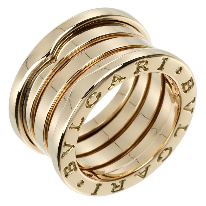 ブルガリ BVLGARI リング 指輪 ビーゼロワン B-zero1 4バンドリング  