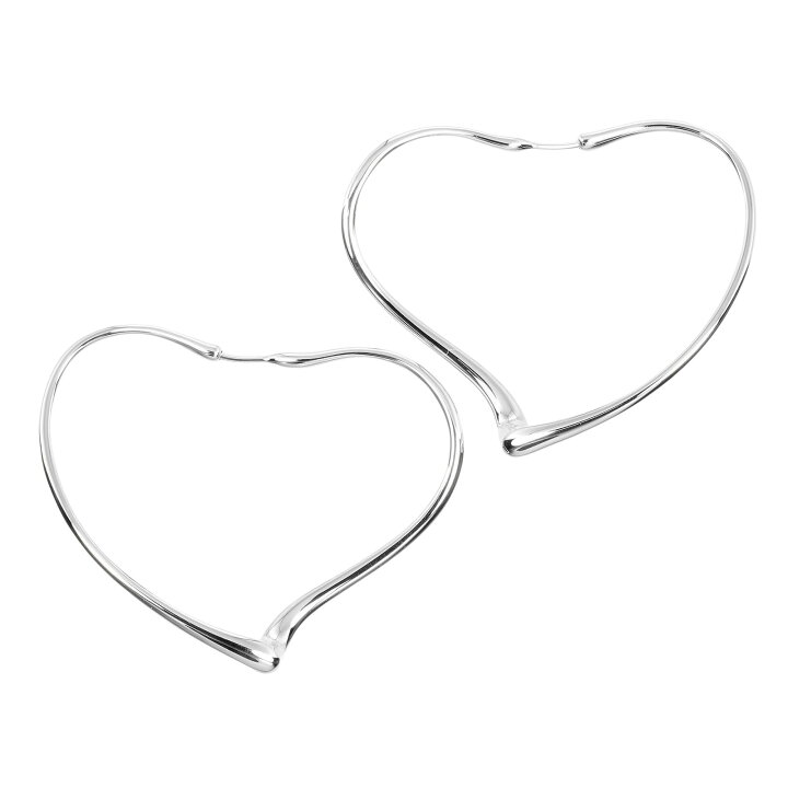 楽天市場】ティファニー TIFFANY&Co. オープンハート フープ ピアス 