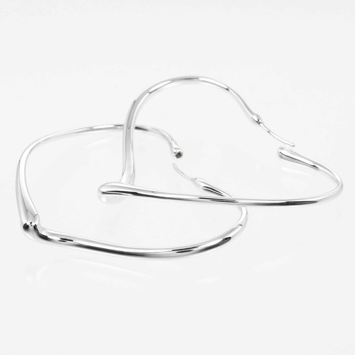 楽天市場】ティファニー TIFFANY&Co. オープンハート フープ ピアス 