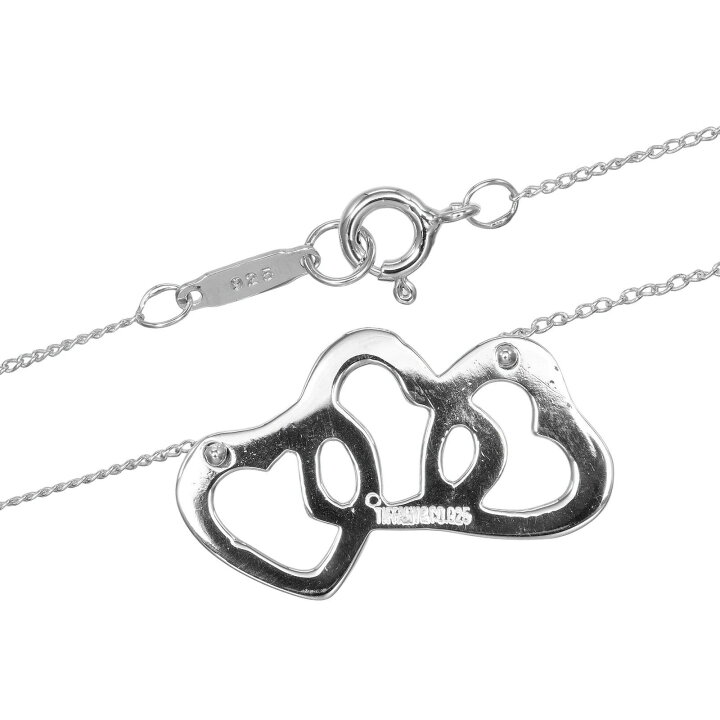 楽天市場】ティファニー TIFFANY&Co. トリプルハート ネックレス 
