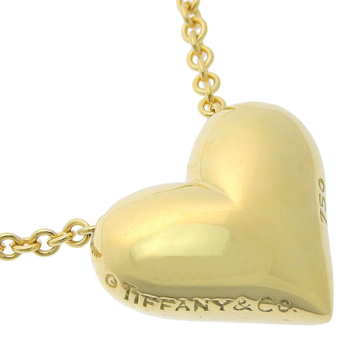 楽天市場】ティファニー TIFFANY&Co. ピンチドハート ネックレス K18 