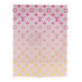 【スーパーセール45%OFF対象】ルイ・ヴィトン LOUIS VUITTON サングラスケース その他小物 モノグラム・グラデーション コレクターズボックス アクリル ピンク フラップ Sunglasses case _【中古】A+ランク