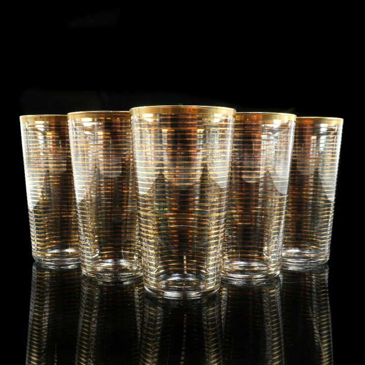 楽天市場】バカラ Baccarat オールドバカラ 金線文グラス 5客 食器 