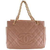 楽天市場】chanel キャビアスキン チェーン トートバッグの通販
