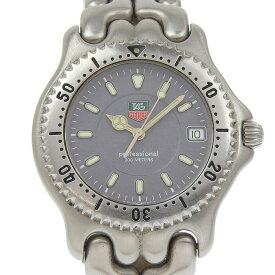 タグホイヤー TAG HEUER セル 腕時計 WG1113 ステンレススチール シルバー クオーツ アナログ表示 グレー文字盤 cell メンズ【中古】A-ランク