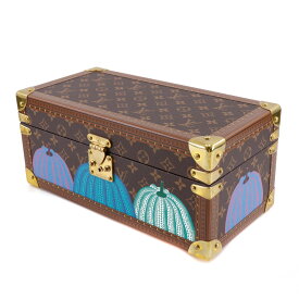 ルイ・ヴィトン LOUIS VUITTON コフレアクセソワール その他雑貨 時計＆ジュエリーケース 草間彌生 LV×YK M10124 モノグラムキャンバス 茶 Accessories ユニセックス【中古】A-ランク