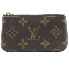 ルイ・ヴィトン LOUIS VUITTON ポシェットクレ コインケース M62650 モノグラムキャンバス 2017年 茶 CT4157 ファスナー Pochette Cre ユニセックス【中古】A-ランク