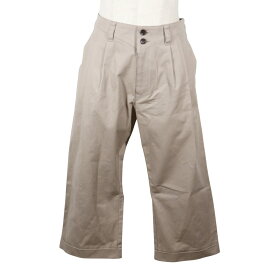 オレボレブラ OLLEBOREBLA ハーフパンツ クロップドパンツ チノ コットン×ポリウレタン ベージュ Shorts レディース【中古】A+ランク