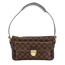 ルイ・ヴィトン LOUIS VUITTON ラヴェロGM ショルダーバッグ ダミエキャンバス 2006年 茶 VI1016 肩掛け ファスナー Ravero GM レディース【中古】A-ランク