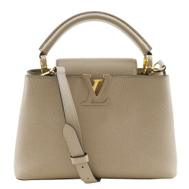 ルイ・ヴィトン LOUIS VUITTON カプシーヌBB ハンドバッグ 2WAYショルダー M94634×トリヨンレザー ガレ グレー 斜め掛け 肩掛け 手提げ 2way フラップ Capusine BB レディース【中古】