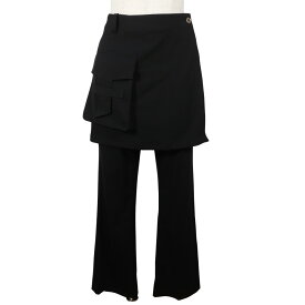 オレボレブラ OLLEBOREBLA パンツ＆スカート パンツ ポリエステル 黒 Pants & Skirts レディース【中古】Aランク