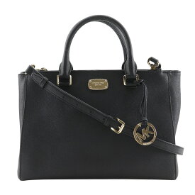 マイケルコース Michael Kors 2WAYショルダー ハンドバッグ 35S6GSOT2L レザー 黒 斜め掛け 肩掛け 手提げ 2way A4 マグネットタイプ 2WAYShoulder レディース【中古】