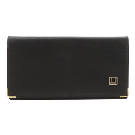 ダンヒル Dunhill 長財布 カーフ 黒 オープン メンズ【中古】