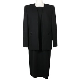 クロエ Chloe ジャケット＆ワンピース セットアップ ブラックフォーマル ポリエステル 黒 Jackets and dresses レディース【中古】