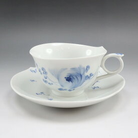 マイセン Meissen 青い花 カップ＆ソーサー 1客 食器 ポーセリン Blue Flower Cup & Saucer 1 customer _【中古】A-ランク
