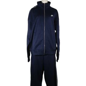 ナイキ NIKE トラックジャケット＆トラックパンツ ジャージ スポーツウエア HV1418-451/HV1416-451 コットン×ポリエステル 紺 Track jackets and track pants メンズ【中古】A+ランク