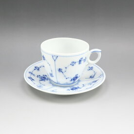 ロイヤルコペンハーゲン ブルーフルーテッド カップ＆ソーサー Royal Copenhagen【中古】Aランク