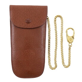 グッチ GUCCI オールドグッチ キーケース レザー 茶 Old Gucci ユニセックス【中古】