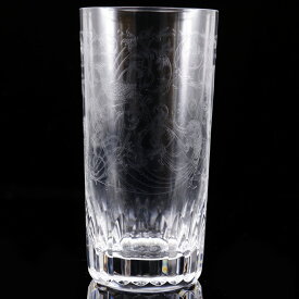 バカラ Baccarat パルメ ハイボールグラス グラス クリスタル Palme Highball Glass _【中古】Aランク