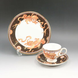 ウェッジウッド ダイナスティ 食器 カップ＆ソーサー&プレート Wedgwood【中古】A+ランク