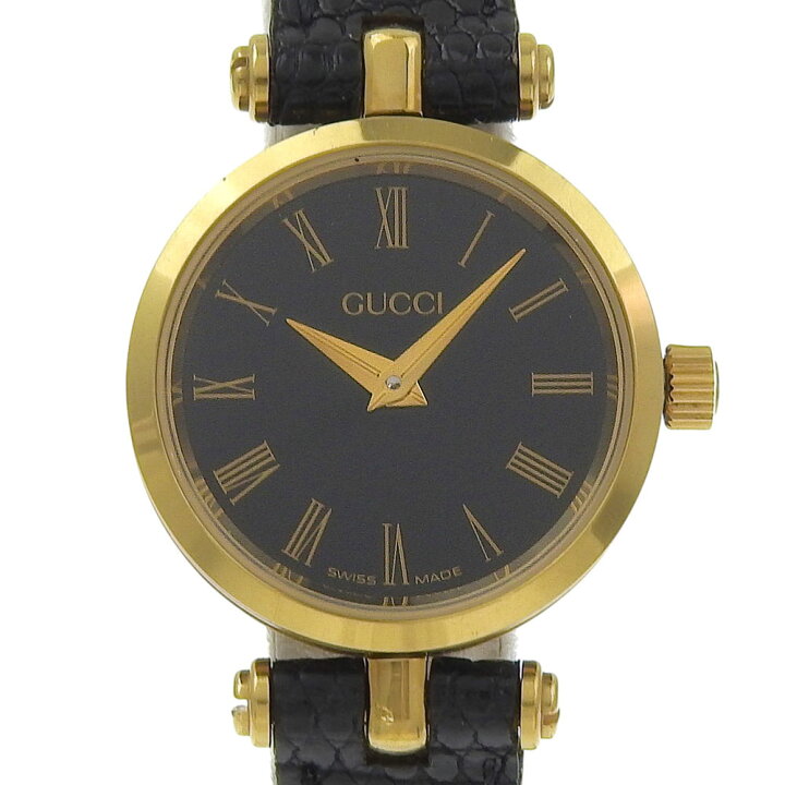 楽天市場】グッチ GUCCI シェリー 腕時計 金メッキ×ステンレススチール 