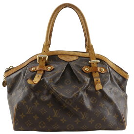 ルイ・ヴィトン LOUIS VUITTON ティヴォリGM トートバッグ M40144 モノグラムキャンバス 2011年 茶 SD4111 肩掛け 手提げ A5 ファスナー Tivoli GM レディース【中古】B-ランク