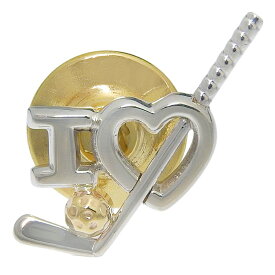 ティファニー TIFFANY&Co. I LOVE ゴルフ タイピン シルバー925 I LOVE GOLF ユニセックス【中古】