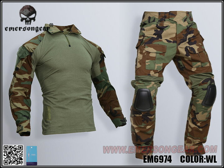 楽天市場】【レビュー特典】EMERSON BDU 迷彩服 上下セット Gen2 迷彩