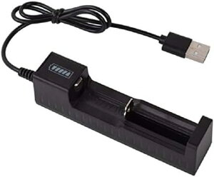 USB �o�b�e���[ �X�}�[�g�V���O���X���b�g�[�d�� ���`�E���C�I���d�r 18650 14500 16340�ɑΉ� USB�[�d�� �������� �[�d��P�i