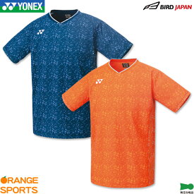 ヨネックス バドミントン ゲームシャツ(フィットスタイル) 10480 メンズ 男性用 ゲームウェア ユニフォーム テニス 日本バドミントン協会審査合格品