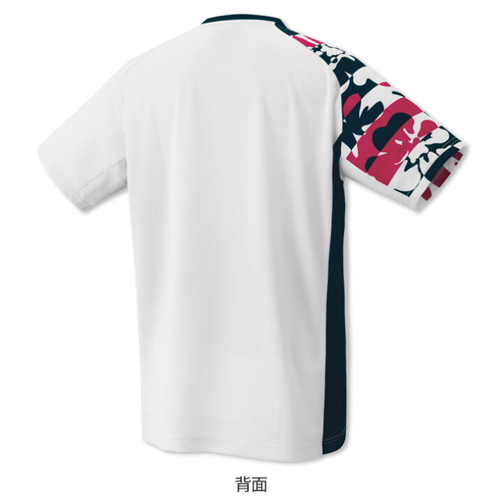 ヨネックス バドミントン ゲームシャツ(フィットスタイル) 10504 メンズ 男性用 ゲームウェア ユニフォーム テニス ソフトテニス  日本バドミントン協会審査合格品 オレンジスポーツ